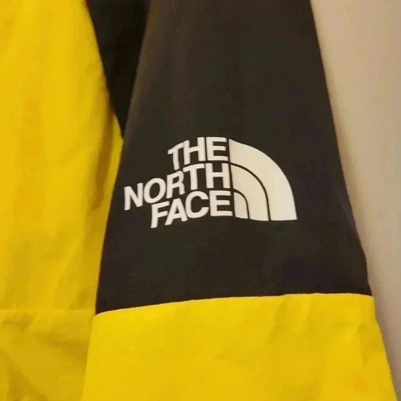 The North Face Peril Wind jacket in yellow black colorblock windbreaker XS - Picture 4 of 10